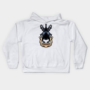 Black Scarab Kids Hoodie